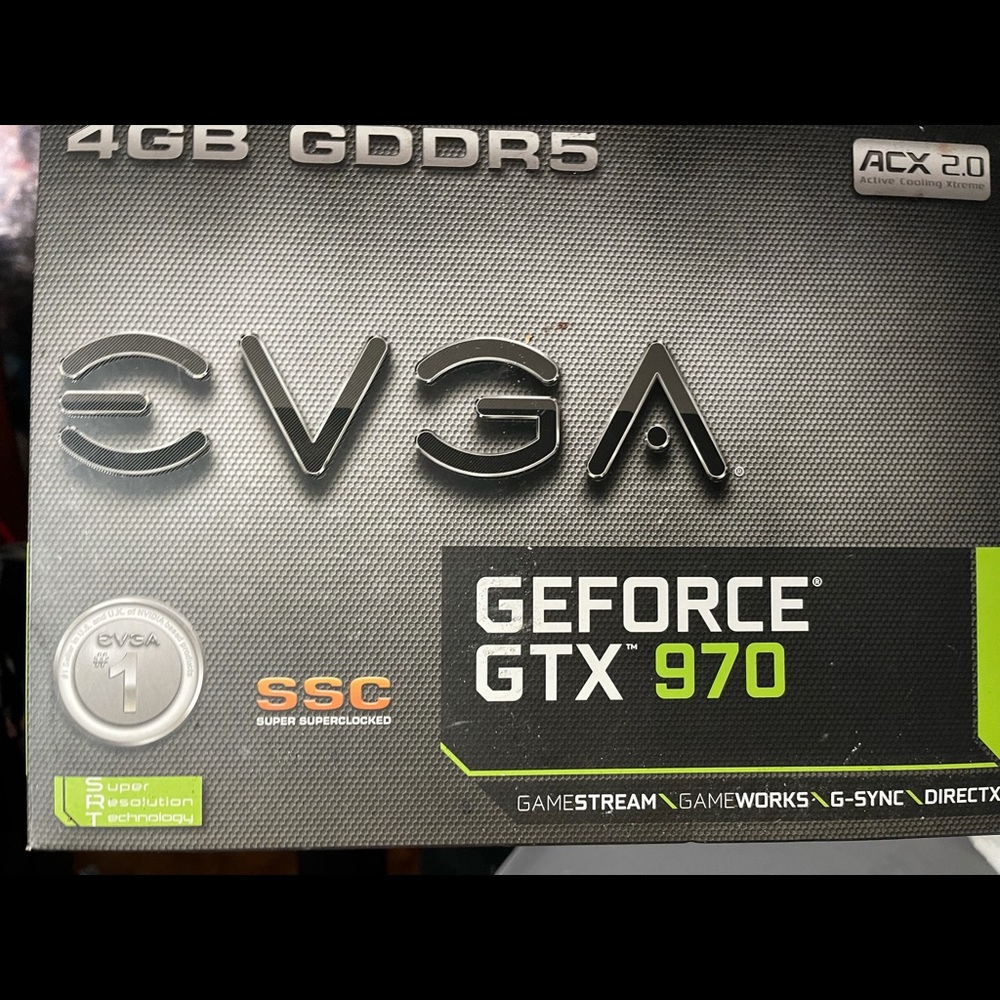 EVGA GE FORCE GTX 970 4GB 2.0 GAMING
